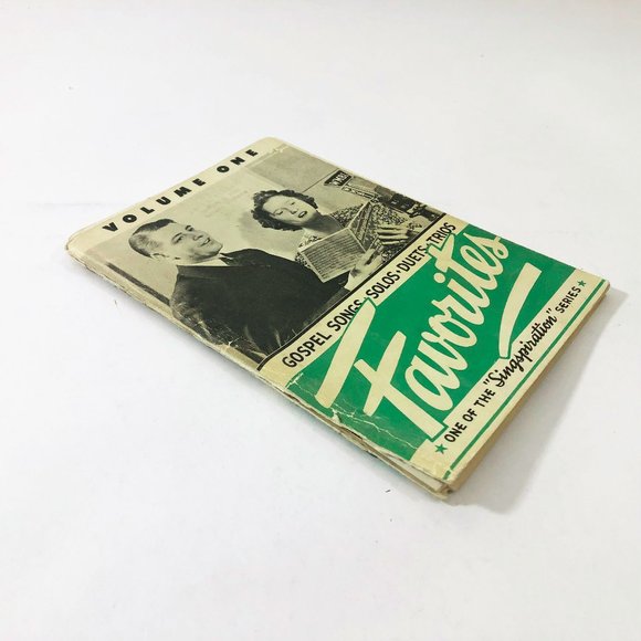 Singspiration Gospel Favorites Vol 1 Songbook 1943 Smith Solo Duet Trio Group - Picture 2 of 7